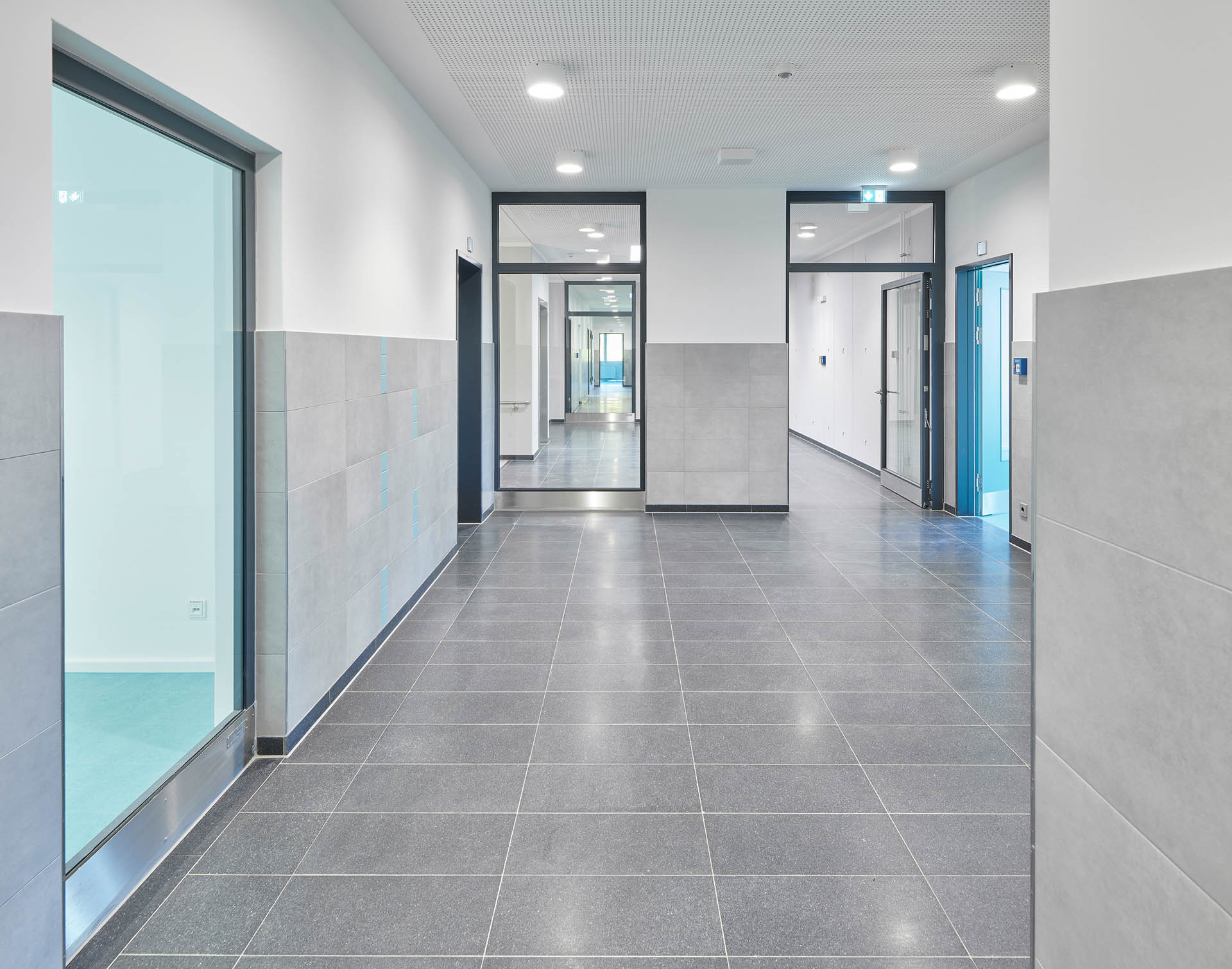 STS Stadtteilschule Hamburg-Lohbruegge; Neubau; Architekturfotografie; Markus Tollhopf; Schulbau; SBH Schulbau Hamburg; Fotografie; Assmann Architekten; Innenaufnahme