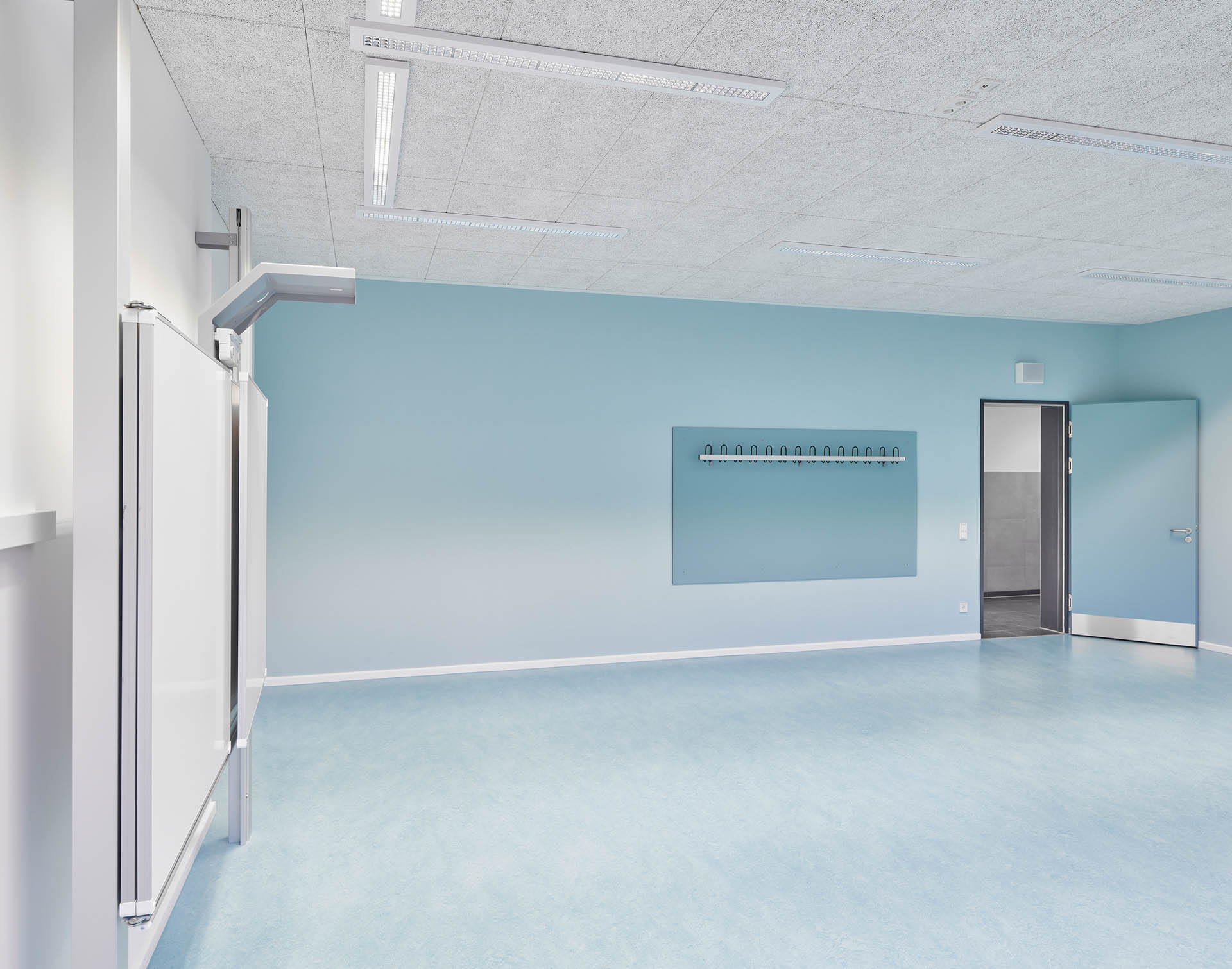 STS Stadtteilschule Hamburg-Lohbruegge; Neubau; Architekturfotografie; Markus Tollhopf; Schulbau; SBH Schulbau Hamburg; Fotografie; Assmann Architekten; Innenaufnahme