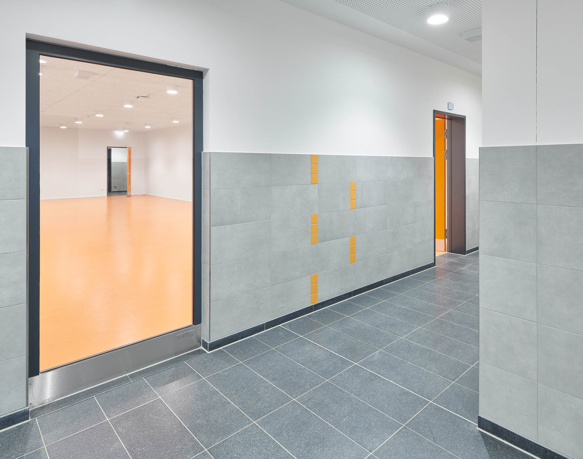 STS Stadtteilschule Hamburg-Lohbruegge; Neubau; Architekturfotografie; Markus Tollhopf; Schulbau; SBH Schulbau Hamburg; Fotografie; Assmann Architekten; Innenaufnahme