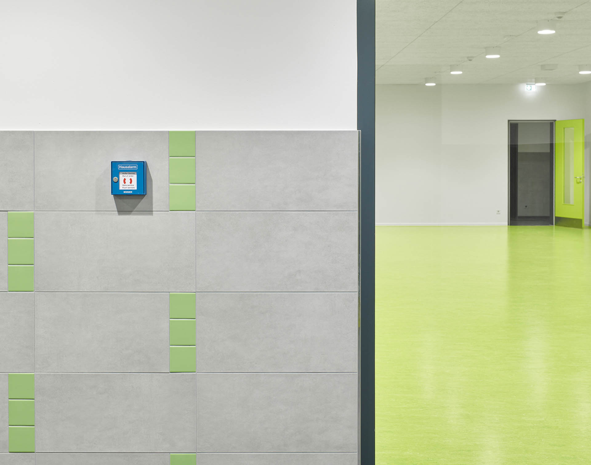 STS Stadtteilschule Hamburg-Lohbruegge; Neubau; Architekturfotografie; Markus Tollhopf; Schulbau; SBH Schulbau Hamburg; Fotografie; Assmann Architekten; Innenaufnahme