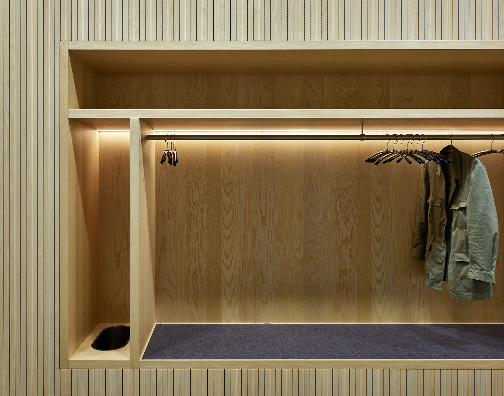 Neues Bildungszentrum; Volkshochschule; VHS München; Neubau; Architekturfotografie; Markus Tollhopf; Schulbau; München; Fotografie; Raupach Architekten Innenaufnahme