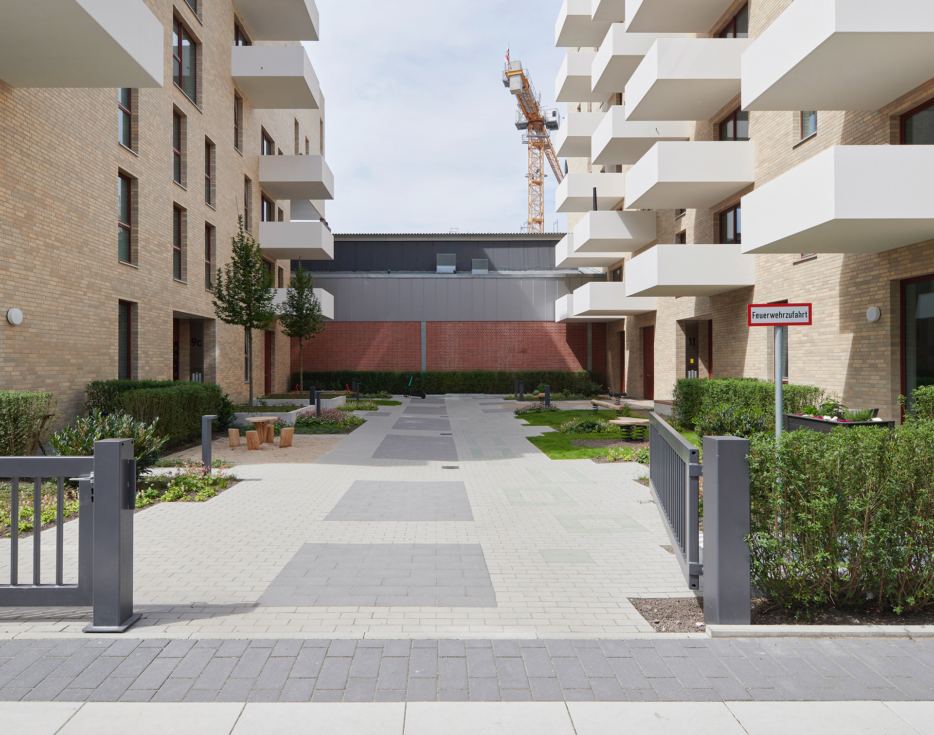 Dokumentation Quartier Neue Mitte Altona; Altona; Behörde für Stadtentwicklung und Wohnen BSW; Hamburg; Neubau; Architekturfotografie; Markus Tollhopf; Fotografie; Stadtentwicklung; Aussenaufnahme