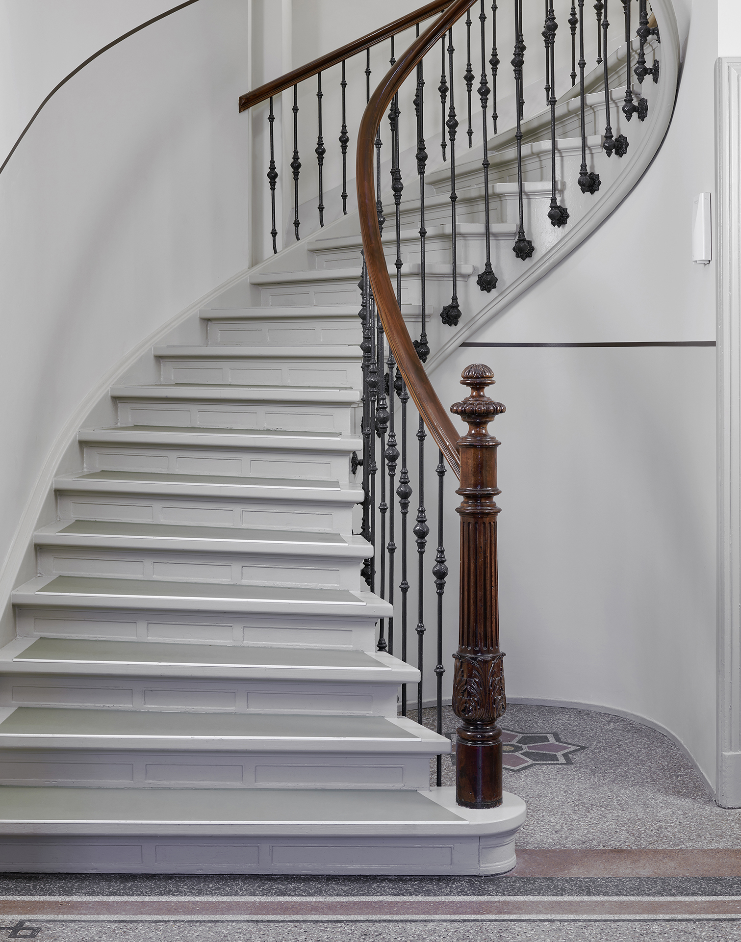 Wohnungsbau; Lange Reihe; Schiffszimmerer Genossenschaft; Hamburg; Sanierung; Treppenhaus; Architekturfotografie; Markus Tollhopf; Fotografie; Denkmalschutz; Innenaufnahme