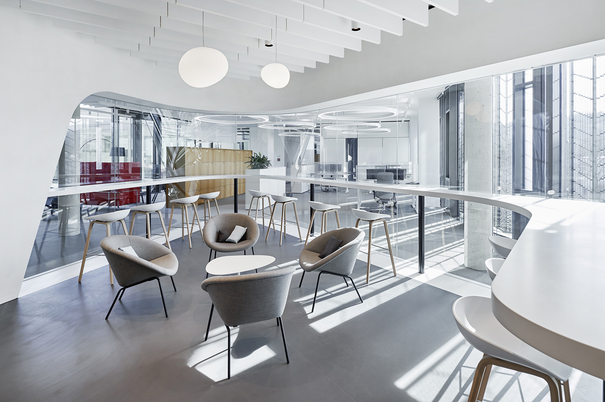 Bürogebäude; WICOM; Wikus Sägenfabrik Spangenberg; Architekturbüro Thomas Tollhopf; Bieling Architekten Hamburg; Architekturfotografie; Markus Tollhopf; Fotografie; Innenaufnahme; Lichtplanung