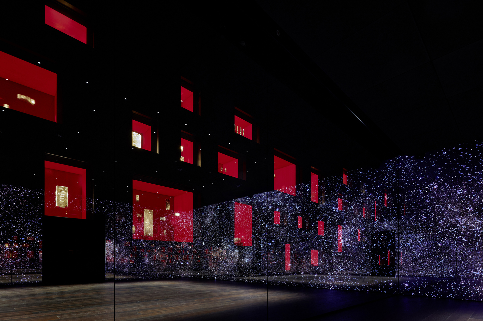 Sammlung Rothschild; Museum Goldkammer; Degussa Farnkfurt/M; Gold; pfarre lighting design München; Markus Tollhopf; Architekturfotografie; Lichtplanung; Architektur; Innenaufnahme; Beleuchtung