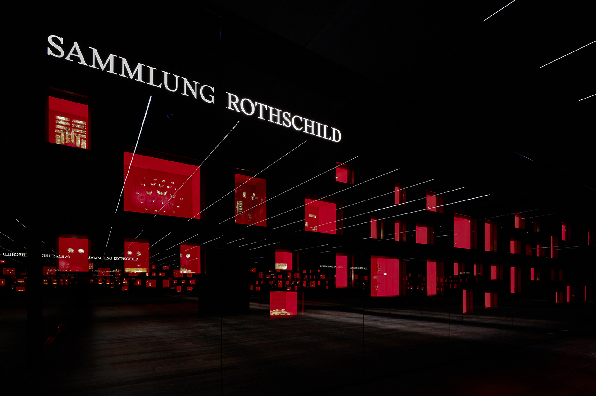 Sammlung Rothschild; Museum Goldkammer; Degussa Farnkfurt/M; Gold; pfarre lighting design München; Markus Tollhopf; Architekturfotografie; Lichtplanung; Architektur; Innenaufnahme; Beleuchtung