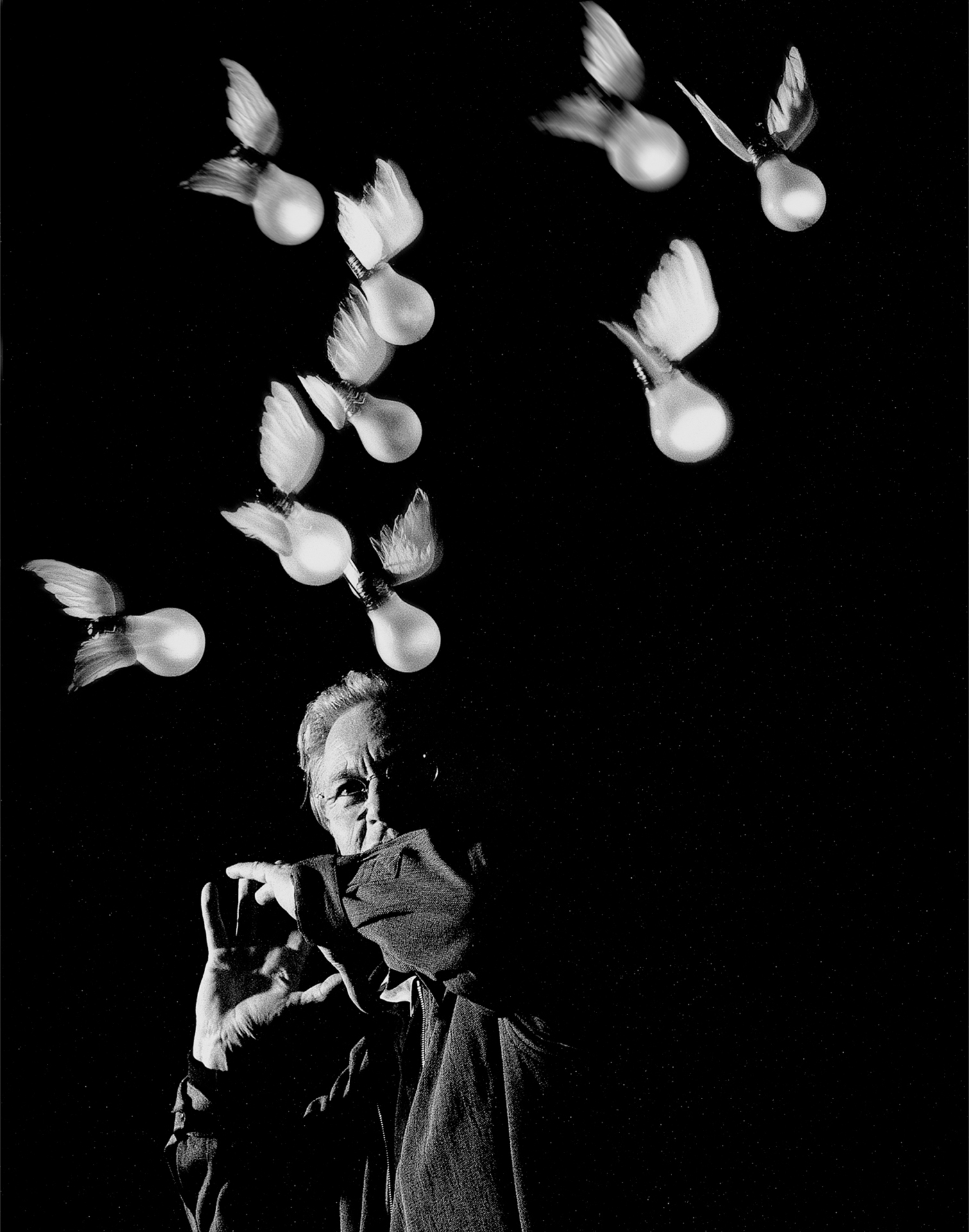 Portrait; Ingo Maurer; München; Beleuchtung; Innenaufnahme; Lichtplanung; Fotografie; Luccelino; Domus;
